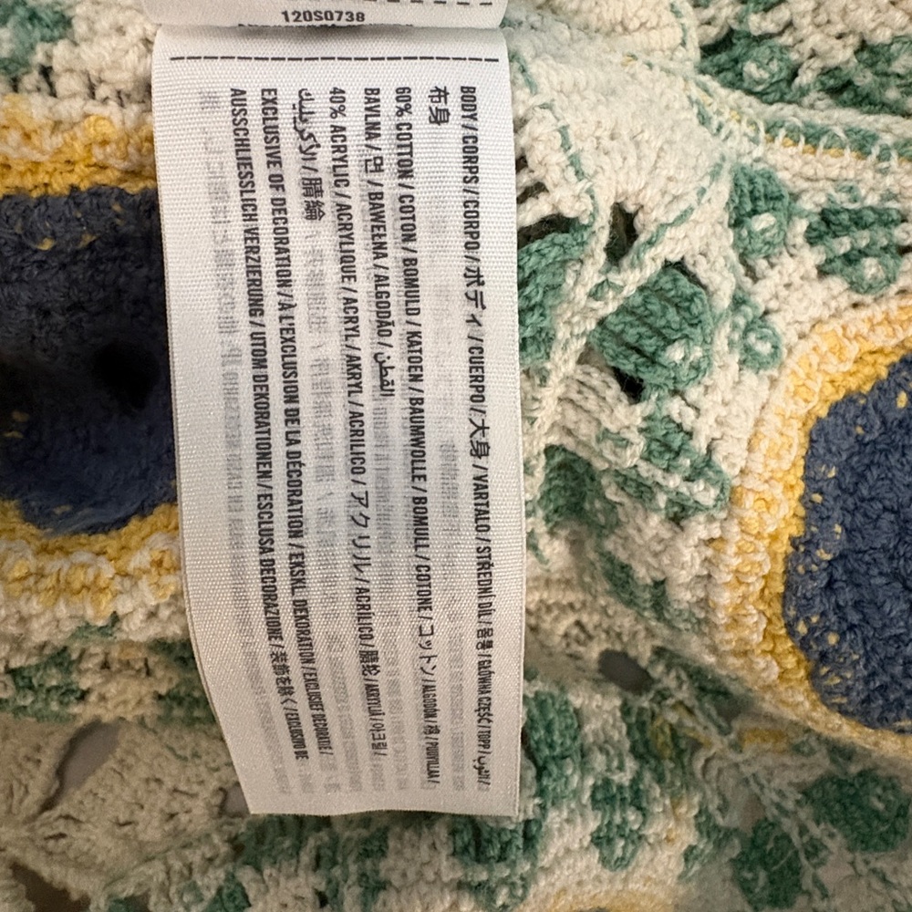 Abercrombie & Fitch Crochet sweater Polo - XXL Men’s - Picture 7 of 7